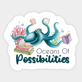 oceans of possibilities 2022 octopus Sticker